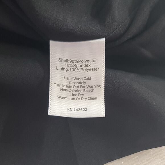 Sail to Sable ladies Bell Sleeve lined suede vibes top black Size Small Mob Wife - Picture 8 of 10